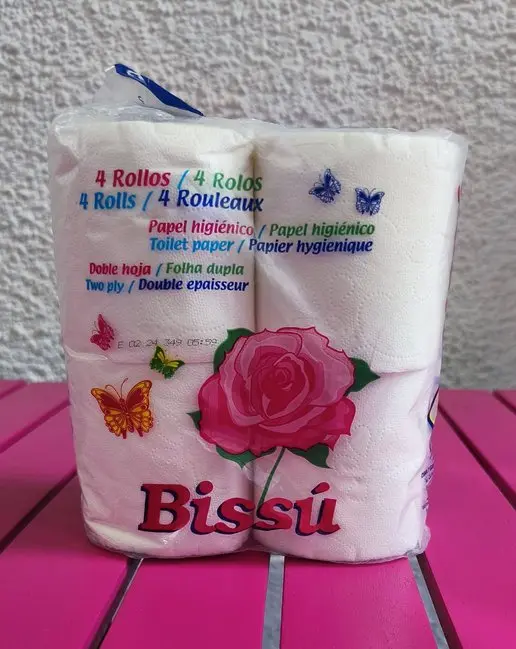 Bissú – Papel Higiénico Doble Hoja