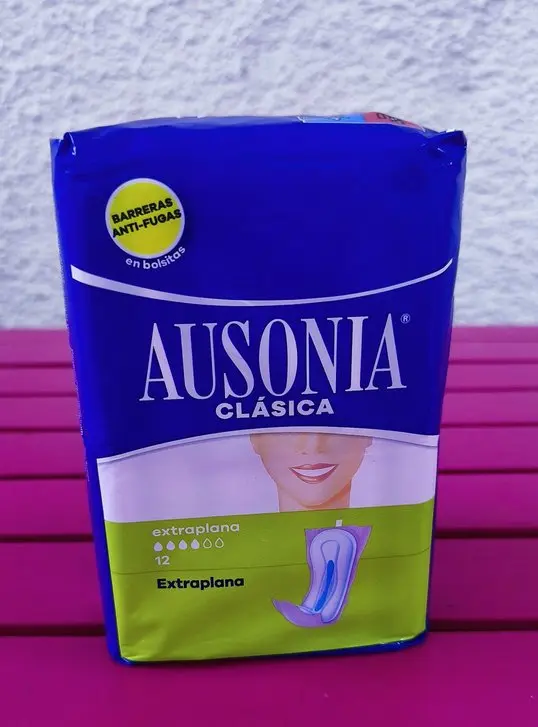 Ausonia Clásica Extraplana – Compresas sin alas