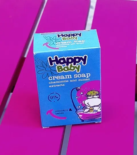 Happy Baby – Jabón en Crema con Extractos Naturales