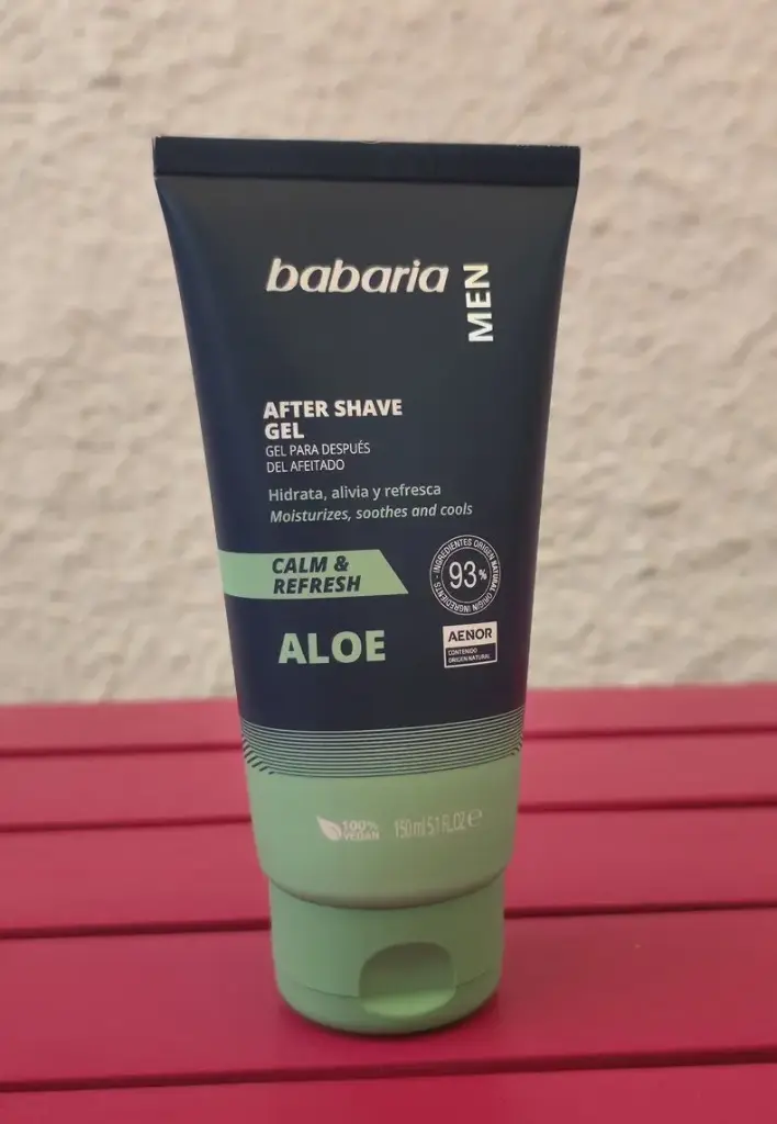 Babaria Men – After Shave Gel con Aloe Vera