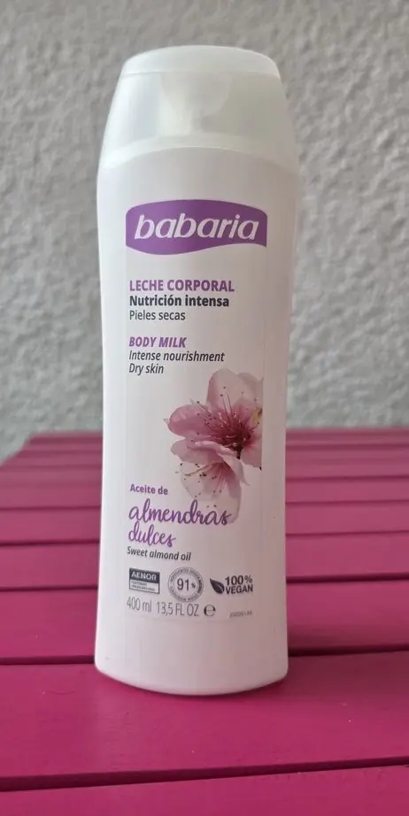 Babaria – Leche Corporal Nutrición Intensa