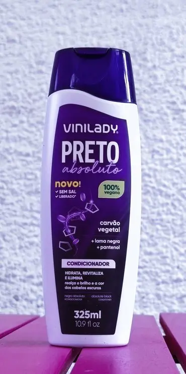 Vinilady – Condicionador Preto Absoluto