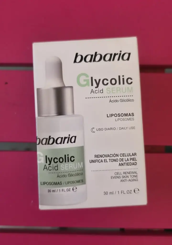 Babaria – Sérum Facial Ácido Glicólico