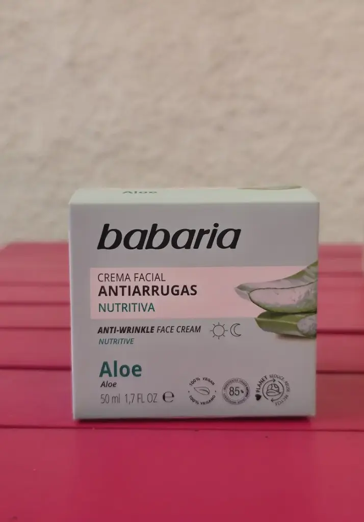 Babaria – Crema Facial Antiarrugas Nutritiva