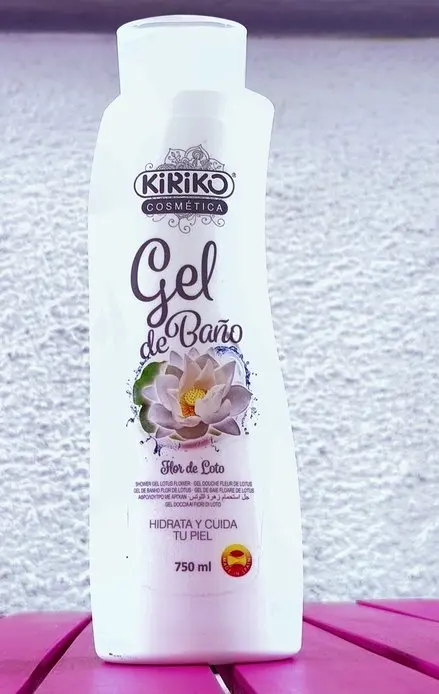 Kiriko Cosmética – Gel de Baño Flor de Loto