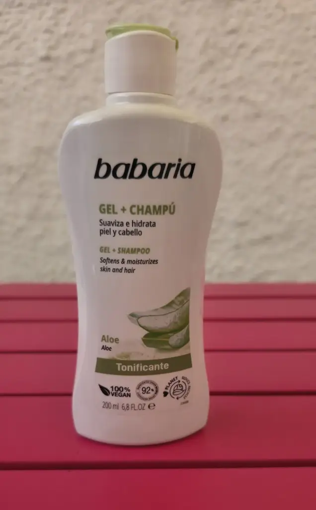 Babaria – Gel + Champú Tonificante con Aloe Vera