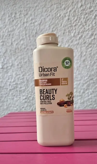 Dicora Urban Fit – Champú Beauty Curls para Cabellos Rizados