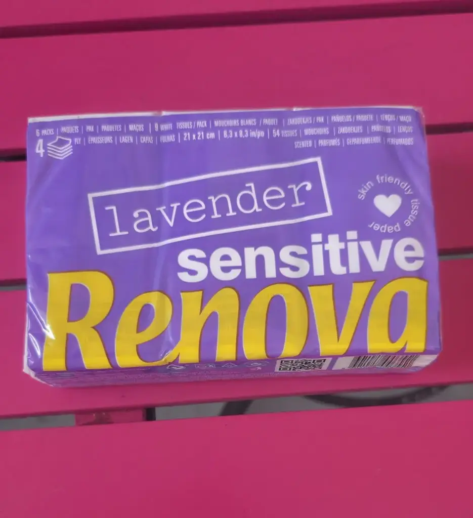 Renova – Pañuelos de Papel Perfumados Lavanda
